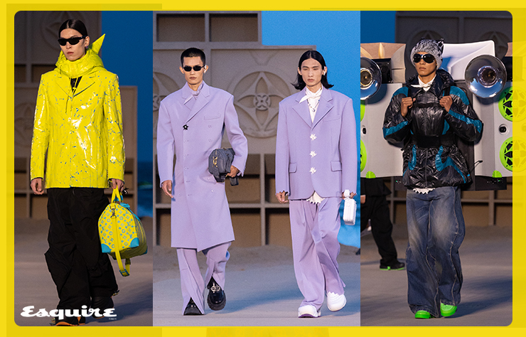 Louis Vuitton Erkek Spin Off İlkbahar-Yaz 2023 Şovu