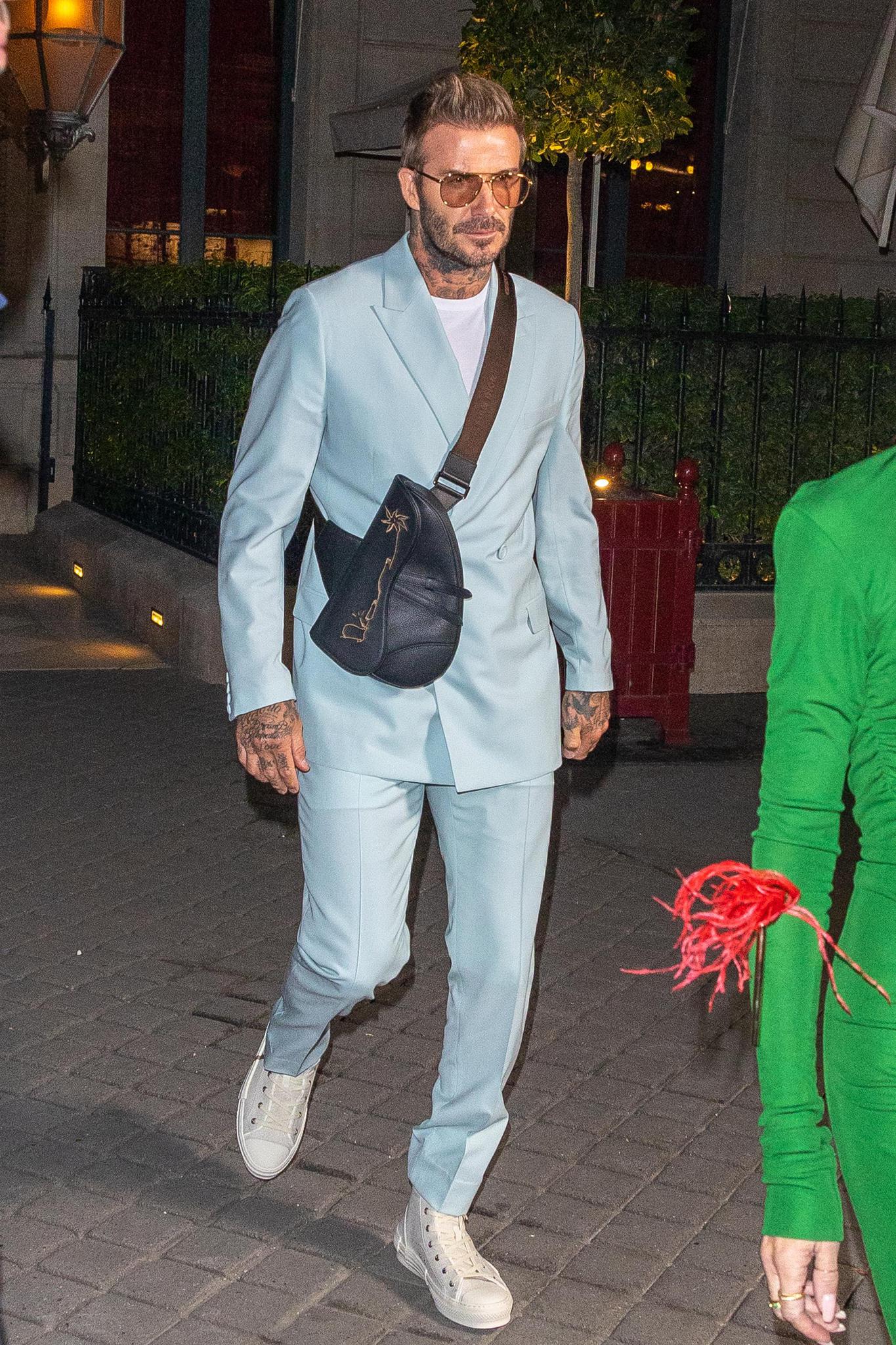 Beckham'ların Paris Moda Haftası'ndaki Stil Anları
