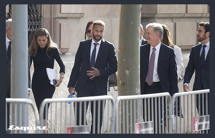 Neymar mahkemede Barcelona'ya transferiyle ilgili ifade verdi