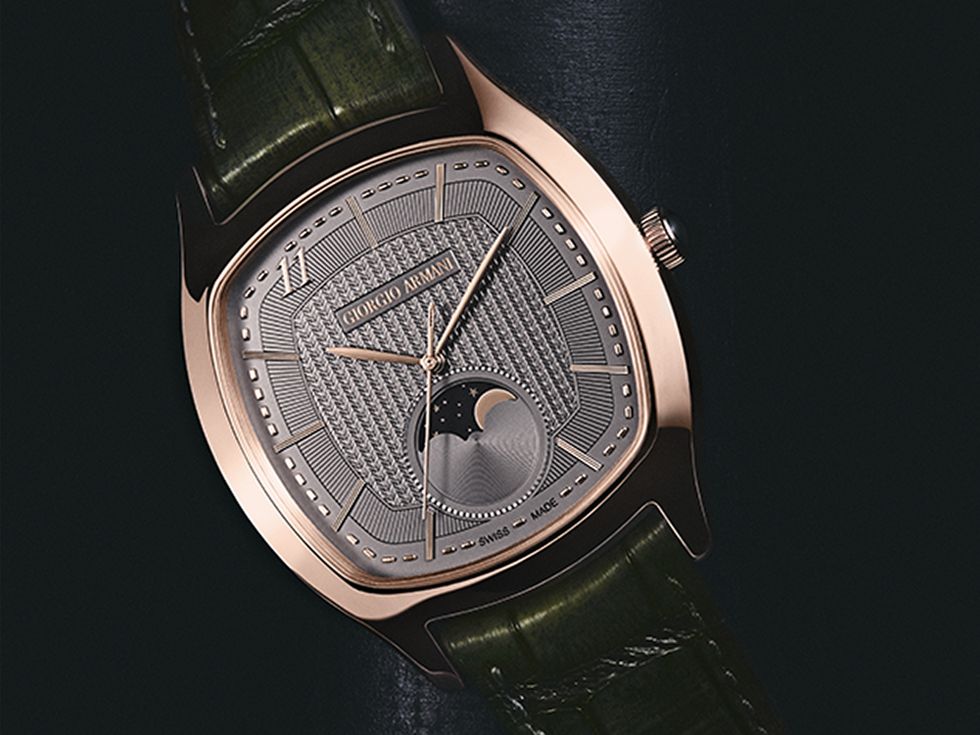 Giorgio Armani Lüks Saatçilik Dünyasına Giriyor