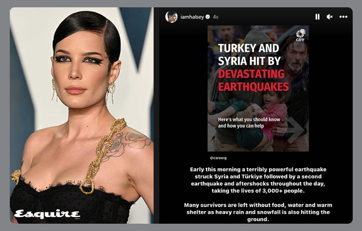 Dünyaca Ünlü Sanatçılardan Deprem İçin Destek Paylaşımları