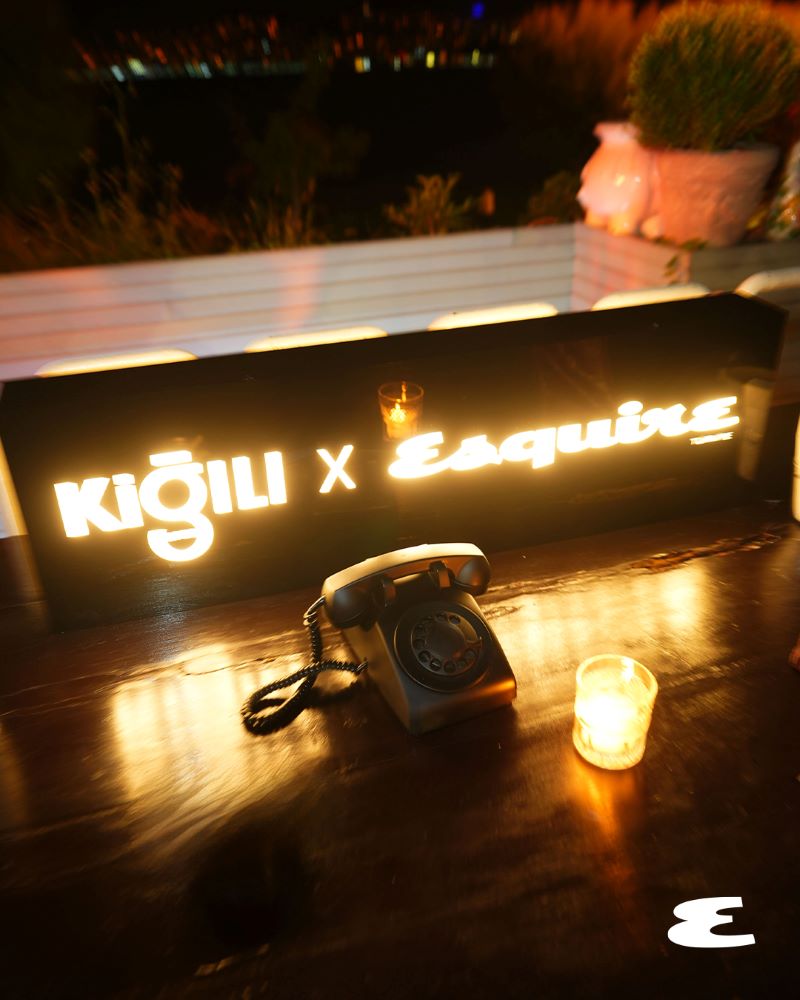 Esquire, Kiğılı X Barış Arduç İşbirliğini Emirgan’da Buluşturdu
