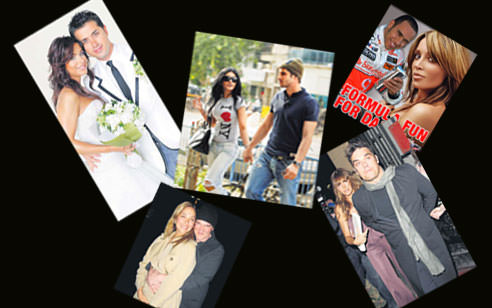 Dünya starları Türk sevgilileri ile mutlu!