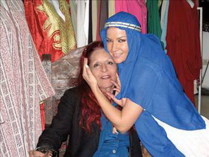 Ivana Sert "Sex and the City 2"nin setine girdi 