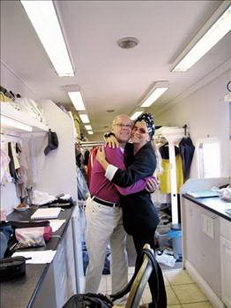 Ivana Sert "Sex and the City 2"nin setine girdi 