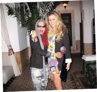 Ivana Sert "Sex and the City 2"nin setine girdi 