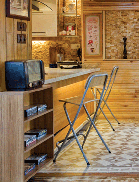 Şehrin ortasında bir köy gibi