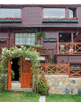 Şehrin ortasında bir köy gibi