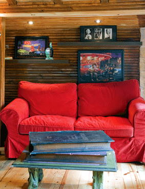 Şehrin ortasında bir köy gibi