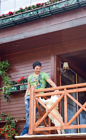 Şehrin ortasında bir köy gibi