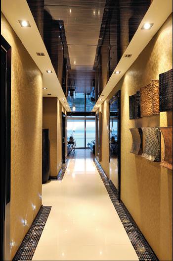 Evin en çok kullanılan mekanı: Koridor