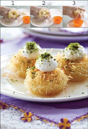 Misafirler için tatlı ikramlar