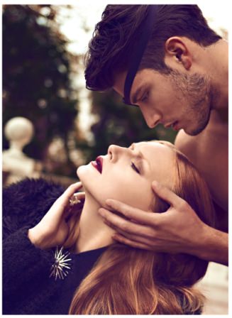 Bir kadın bir erkek