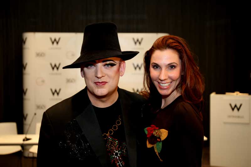 Boy George İstanbul'u salladı!