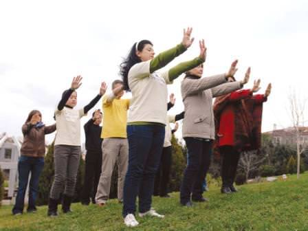 Çin'in yasakladığı meditasyon Türkiye'de