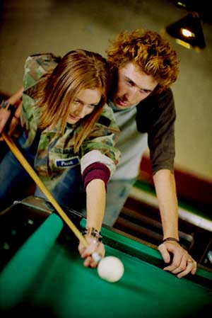 İki erkek arasında kalmak...