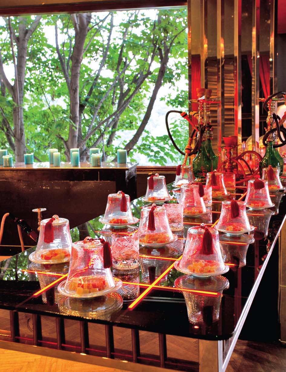 Lübnan yemek kültürüne yepyeni bir boyut getiren Arabesque...