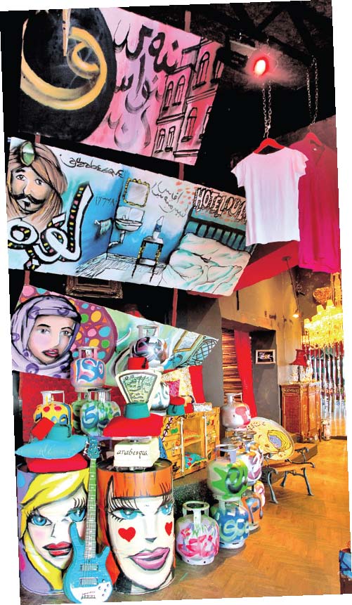 Lübnan yemek kültürüne yepyeni bir boyut getiren Arabesque...