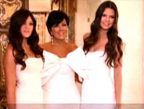 Kim Kardashian düğününden ilk kareler!