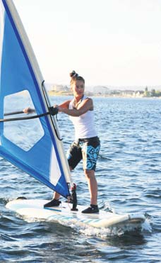 Yazın tadını su üstünde çıkardılar