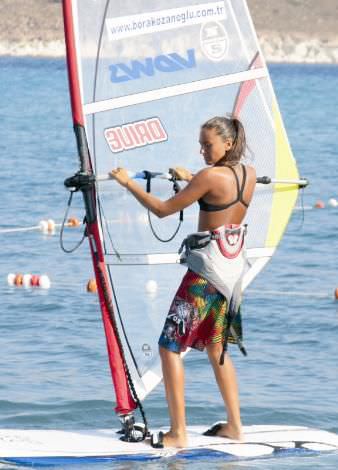 Yazın tadını su üstünde çıkardılar