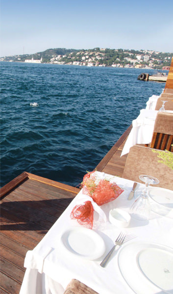 İstanbul'un tekneyle gidilebilen mekanları