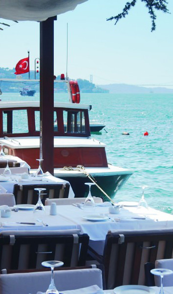 İstanbul'un tekneyle gidilebilen mekanları