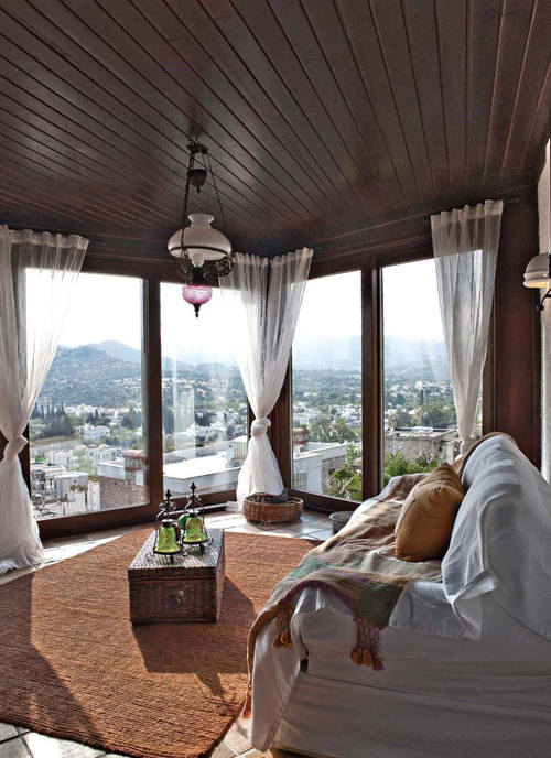 Bodrum'un muhteşem mimarisi : Müskebi köyü