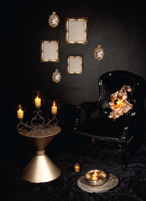 Dekorasyonda bakır ışıltısı