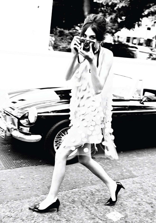 Stil ikonu Alexa Chung