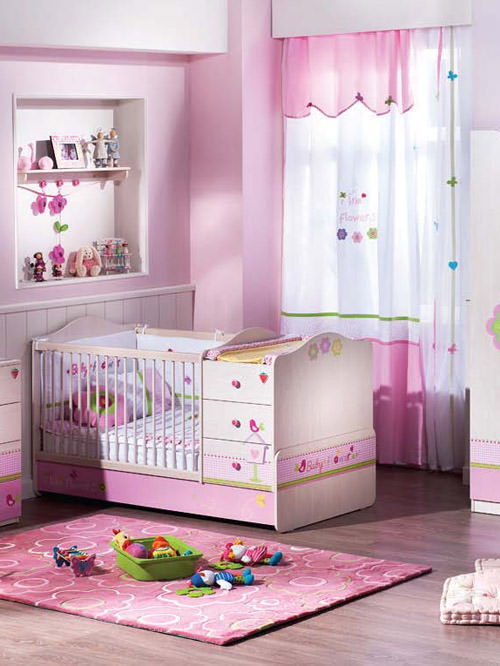 Bebeğiniz için tam 40 bebek odası seçeneği