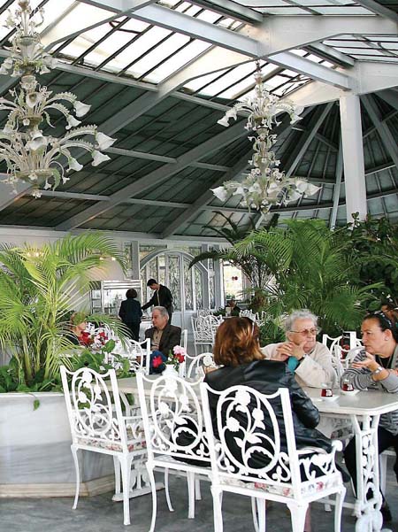 İstanbul'un kış bahçeleri