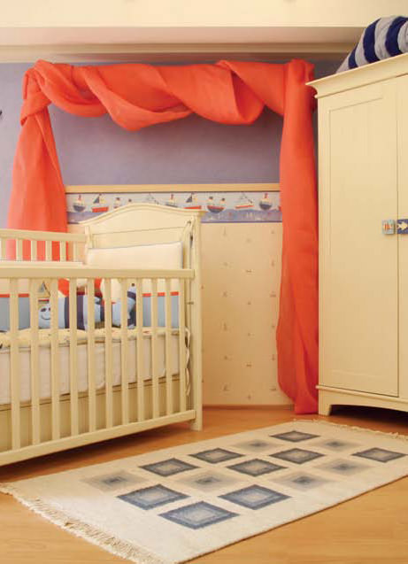 Bebeğiniz için tam 40 bebek odası seçeneği