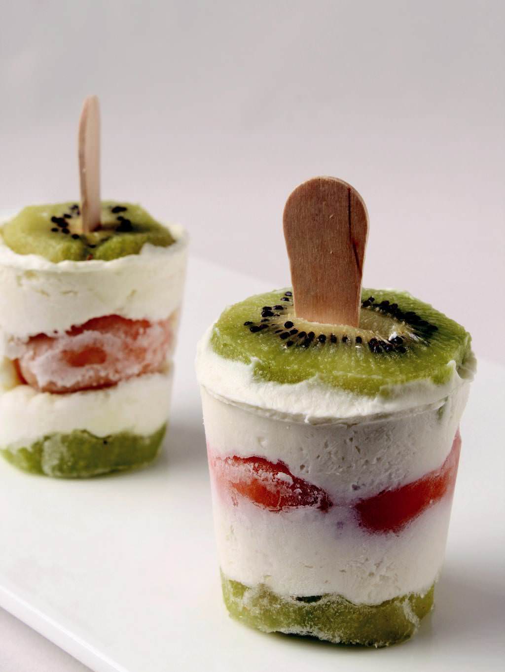 Çocuklara özel ev yapımı dondurma...