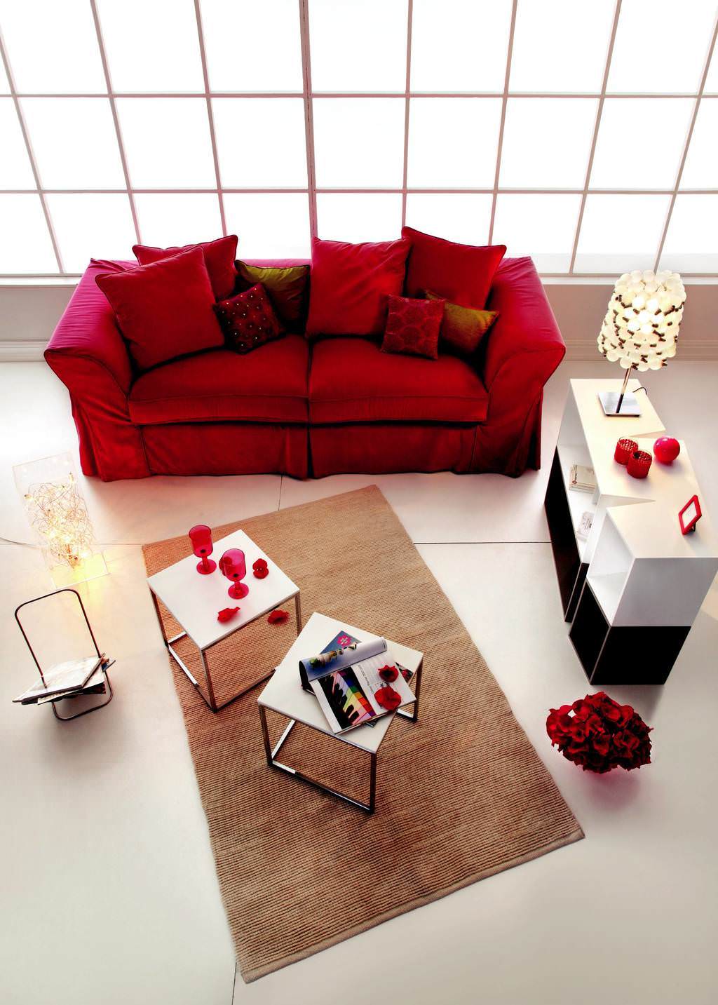 Renklere tepeden bakın