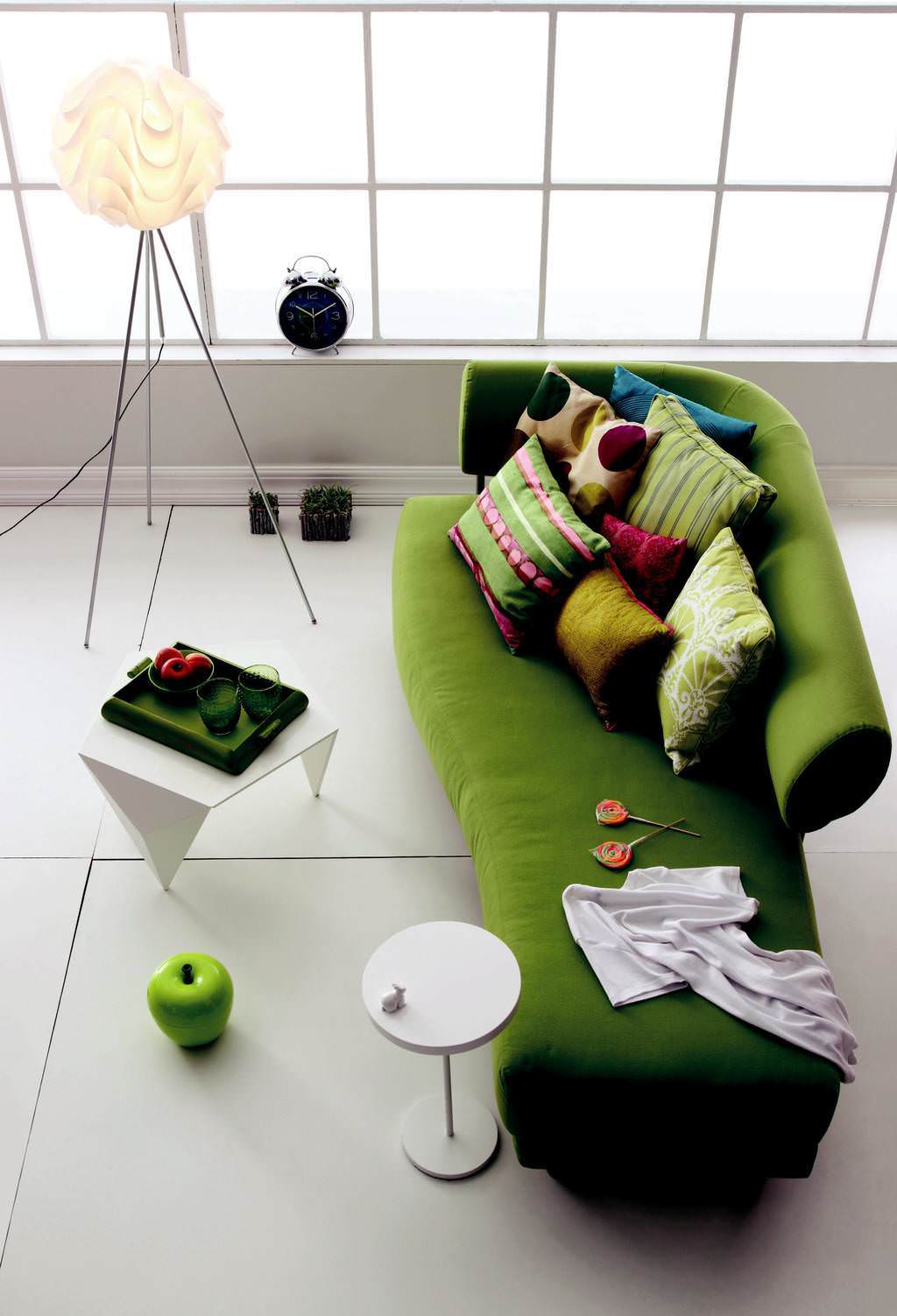 Renklere tepeden bakın