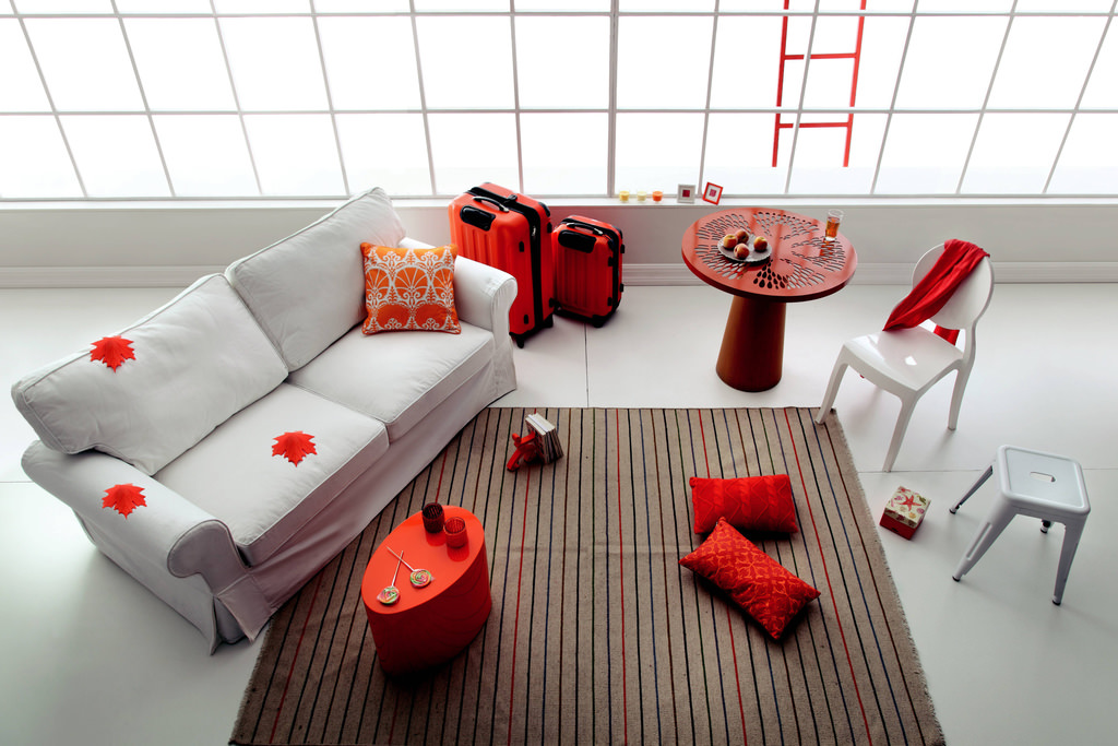 Renklere tepeden bakın