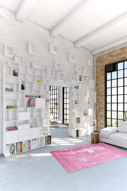 Kitap saklamak için 50 dekoratif çözüm!