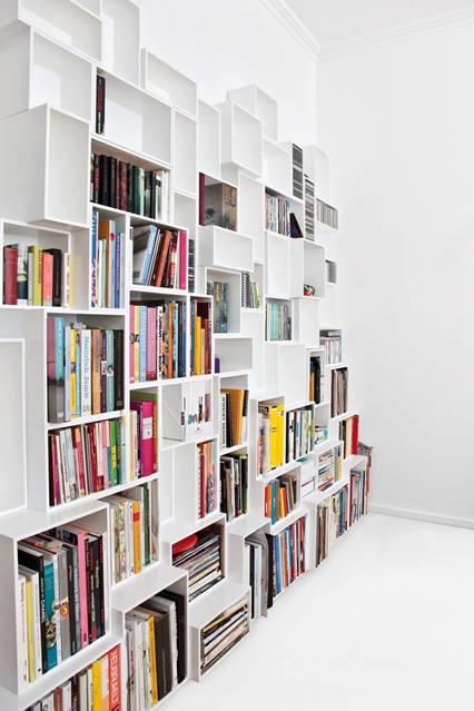 Kitap saklamak için 50 dekoratif çözüm!