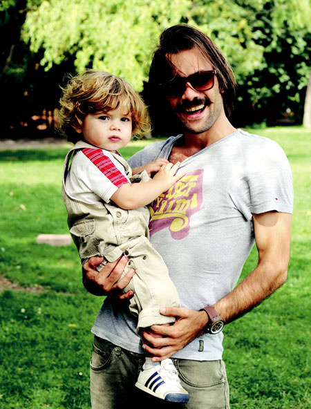 Cavit Çetin Güner ve oğlu