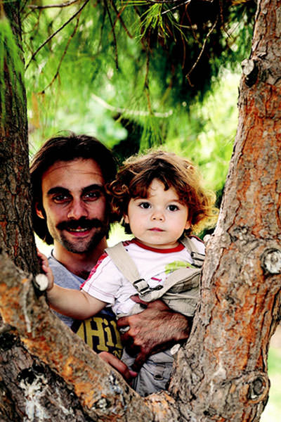 Cavit Çetin Güner ve oğlu