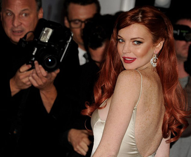 Lindsay Lohan'da "Angelina Jolie takıntısı"!