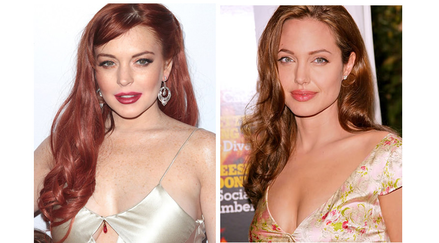 Lindsay Lohan'da "Angelina Jolie takıntısı"!