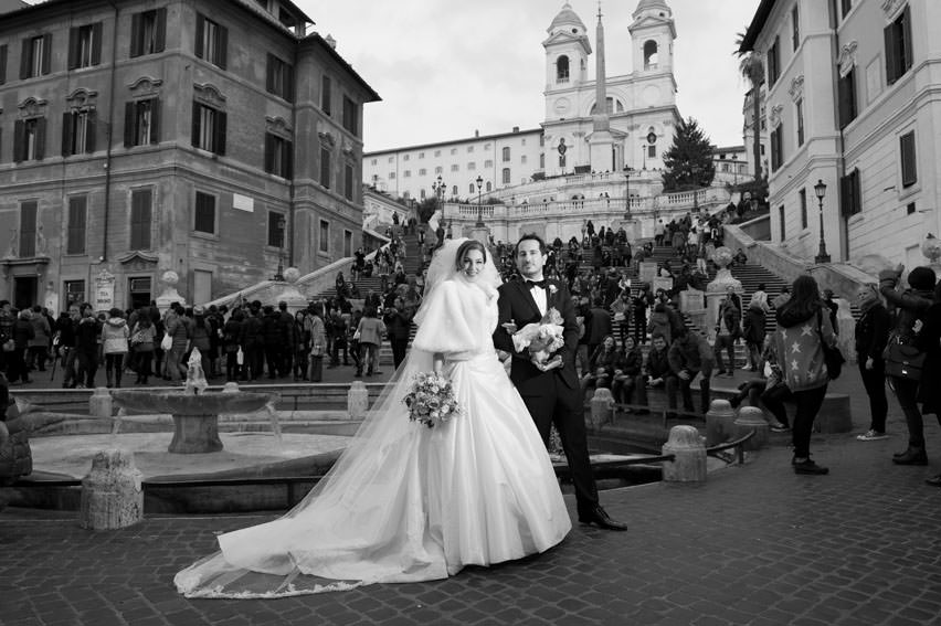 Roma'da düğün