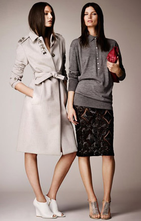 Burberry Prorsum Resort 2014 koleksiyonu