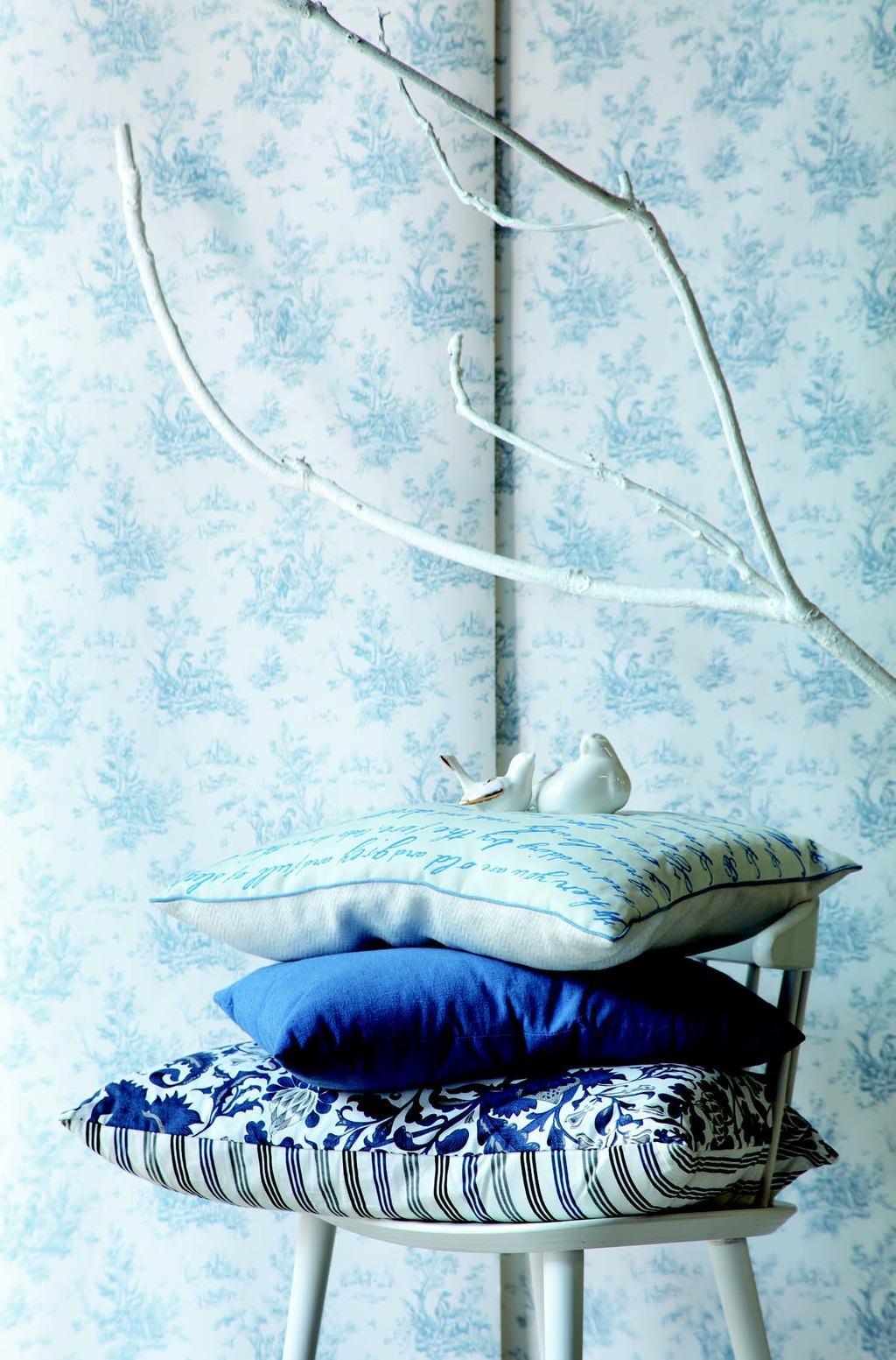 Yaza mavi yakışır