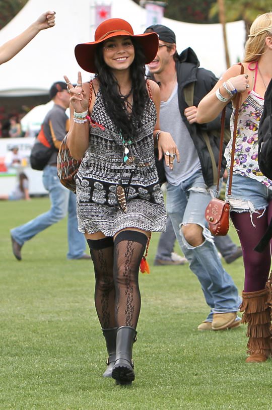 Rock'n Coke'a özel festival stilleri