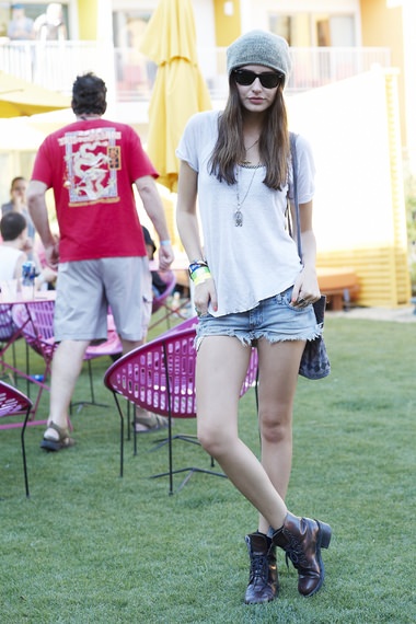 Rock'n Coke'a özel festival stilleri