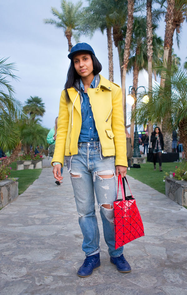 Rock'n Coke'a özel festival stilleri