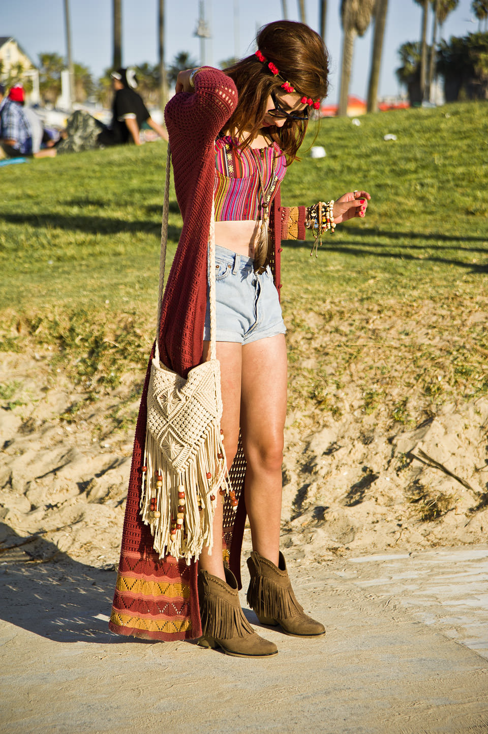 Rock'n Coke'a özel festival stilleri